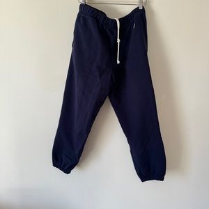 Todd Snyder x champion relaxed sweatpant size M in navy
